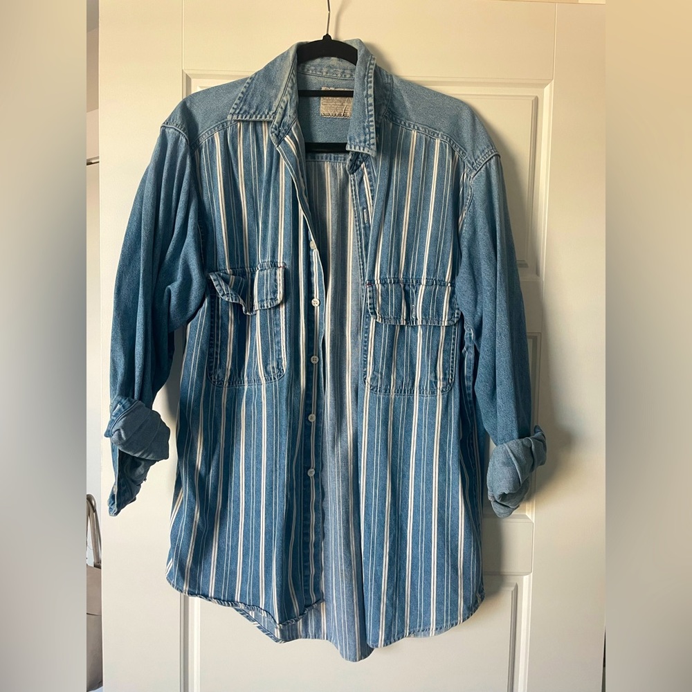 Blue Denim Shirt